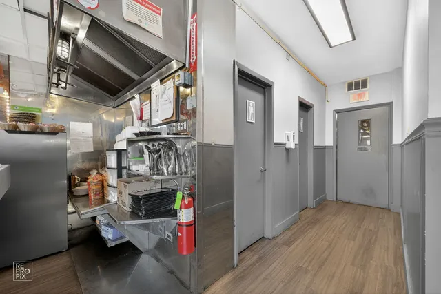 a view of a storage & utility room