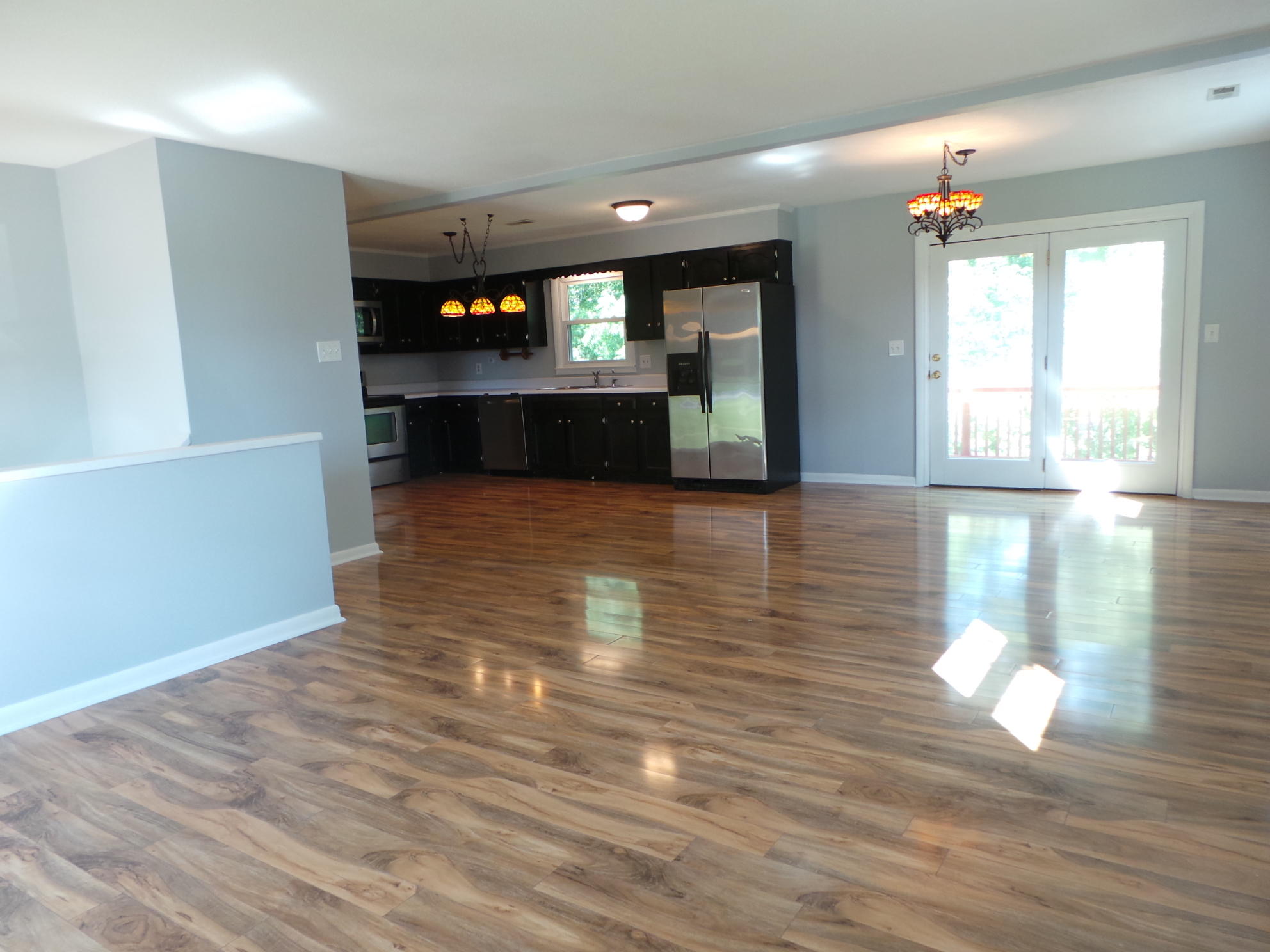 FRENCH DOORS TO THE BACK DECK