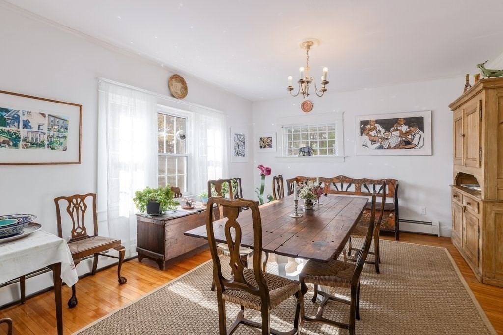 11 Ardlock Place Dudley, MA 01571 - Photo 22 of 42 a view of a dining room with furniture and a chandelier