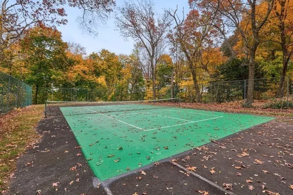 a view of a basketball court