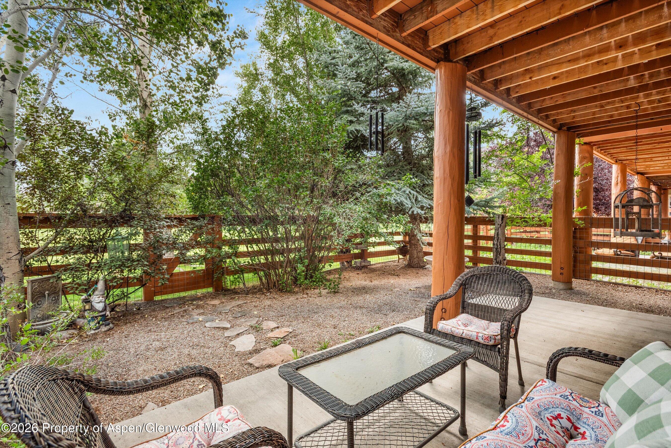 440 Jody Road Basalt, CO 81621 - Photo 27 of 34 Private Courtyard