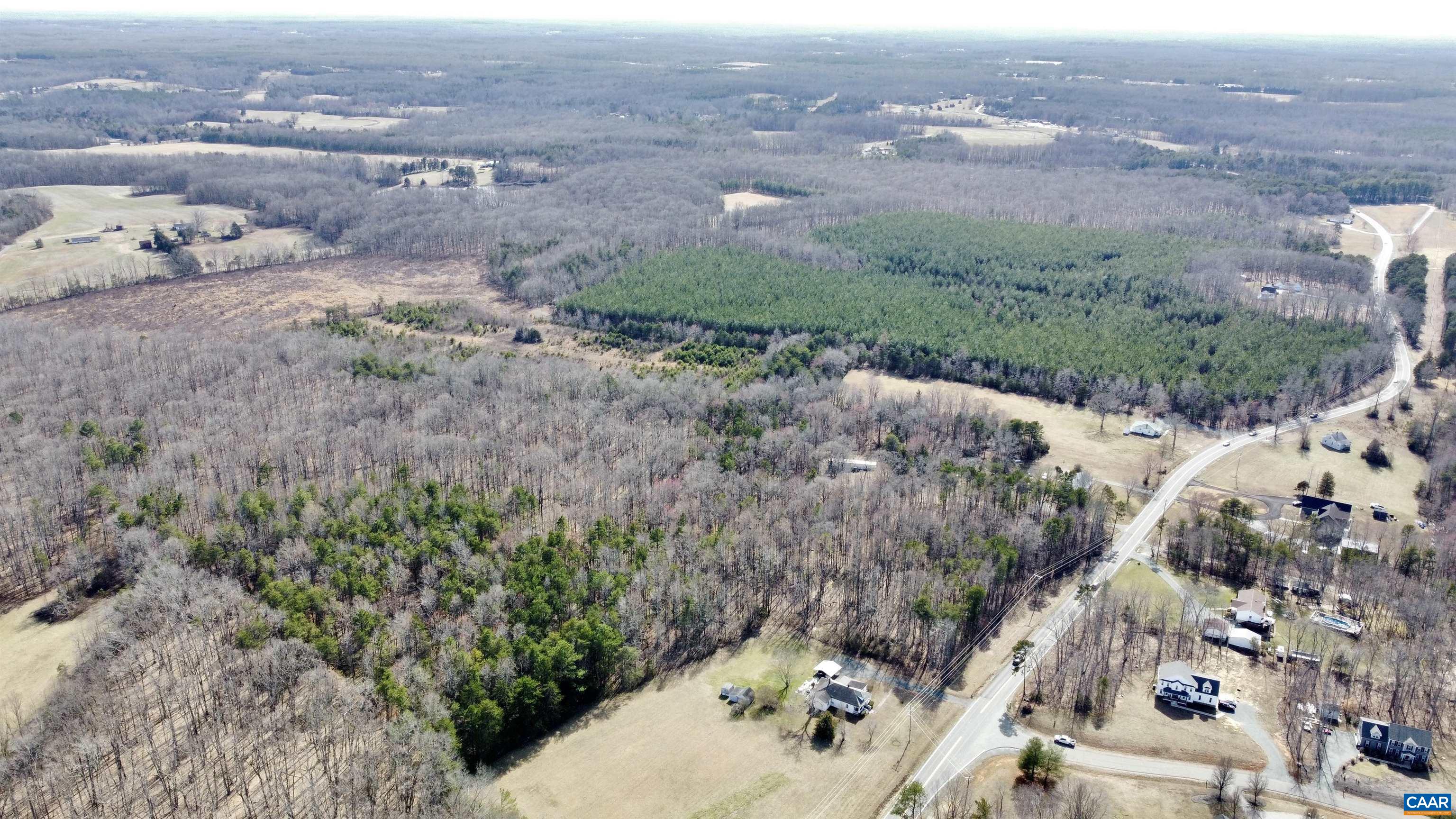 0 Courthouse Road Louisa, VA 23093 - Photo 3 of 16 an aerial view of a houses with yard