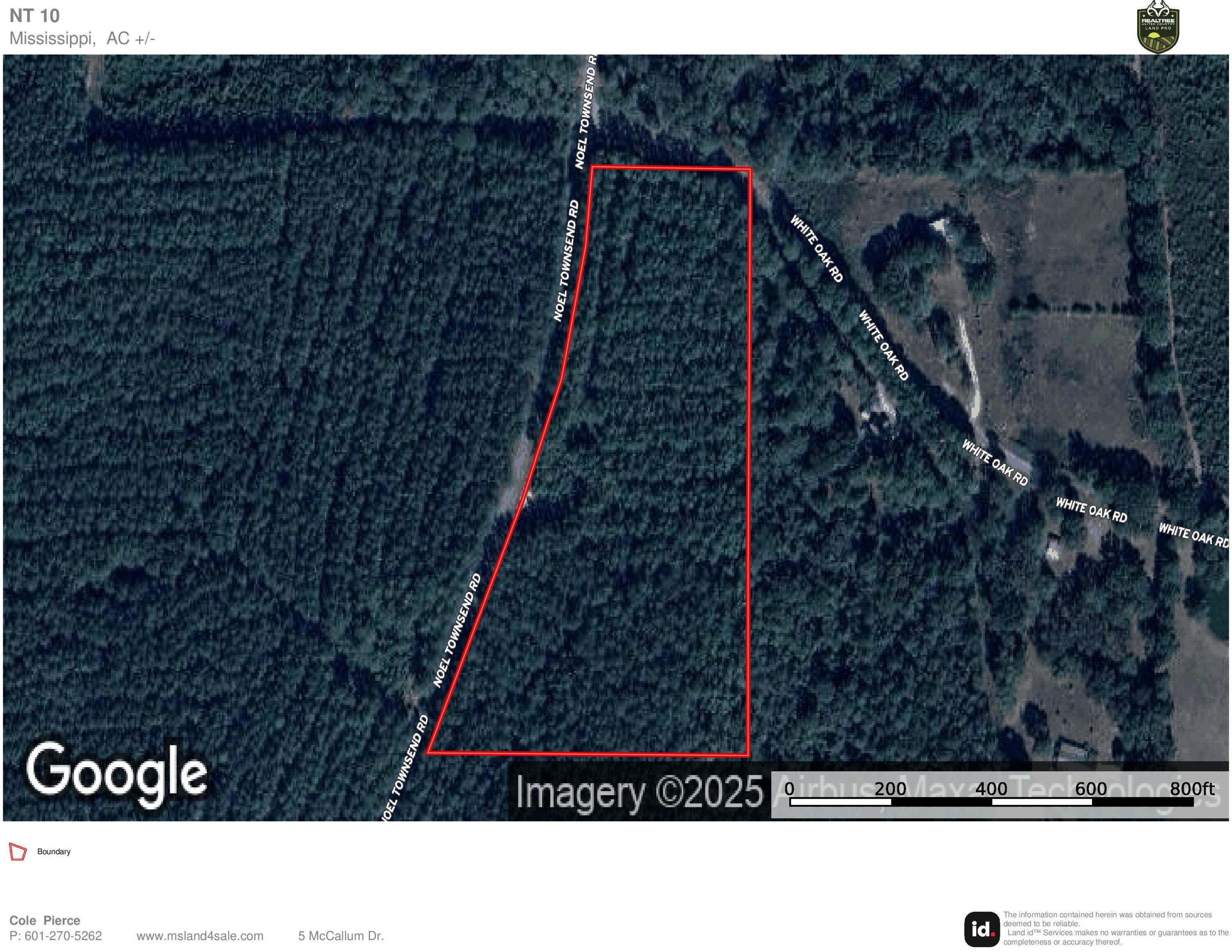 0 Noel Townsend Road Seminary, MS 39479 - Photo 1 of 1 NT 10 aerial-page-001