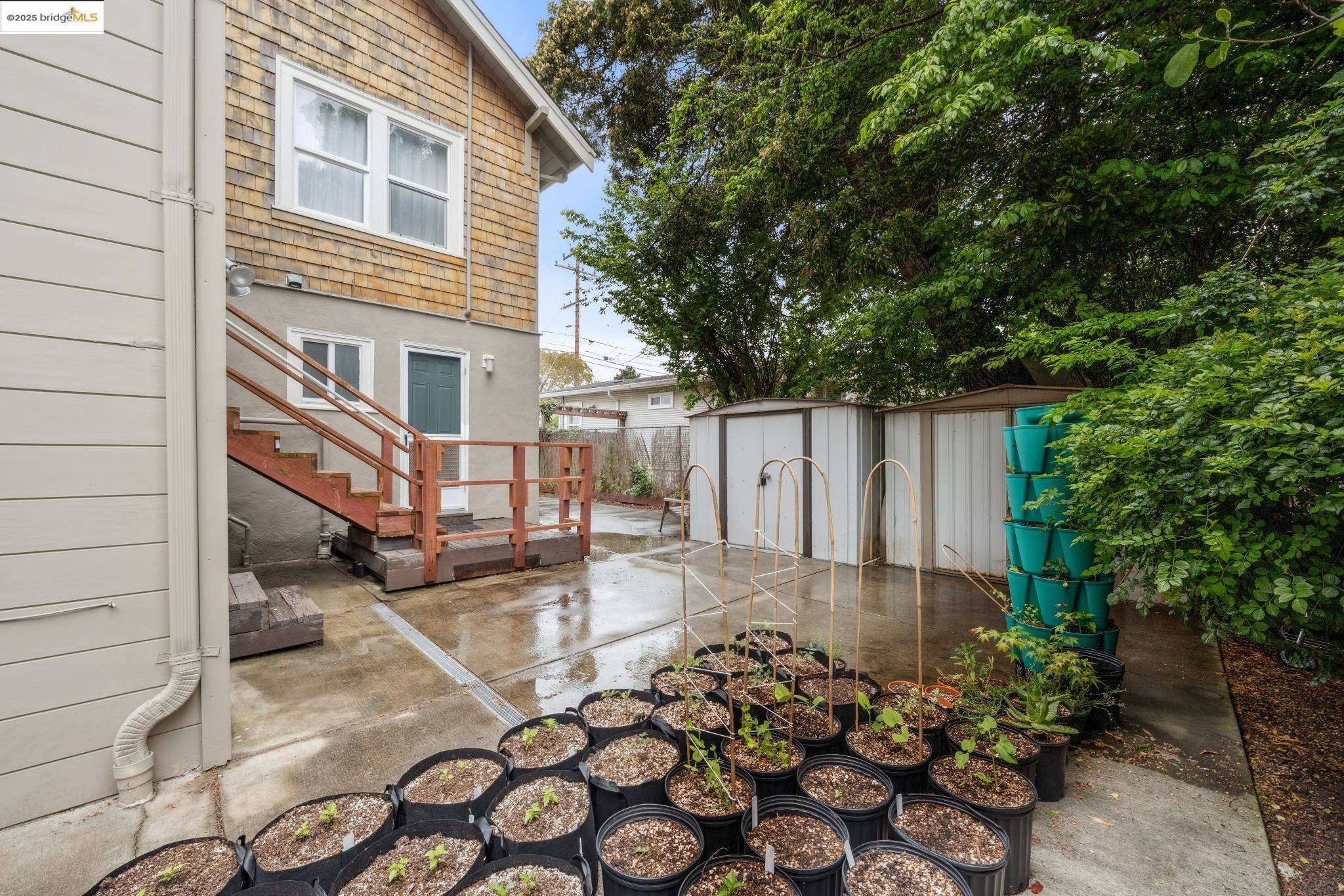 1226 Russell Street Berkeley, CA 94702 - Photo 23 of 32 a view of a house with a yard