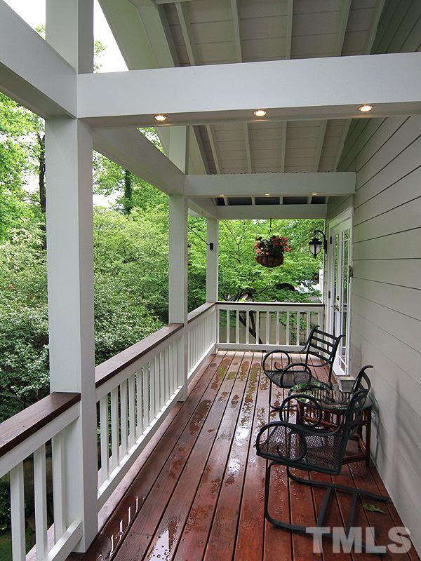 2327 Byrd Street Raleigh, NC 27608 - Photo 12 of 25 a view of a two chairs in the balcony