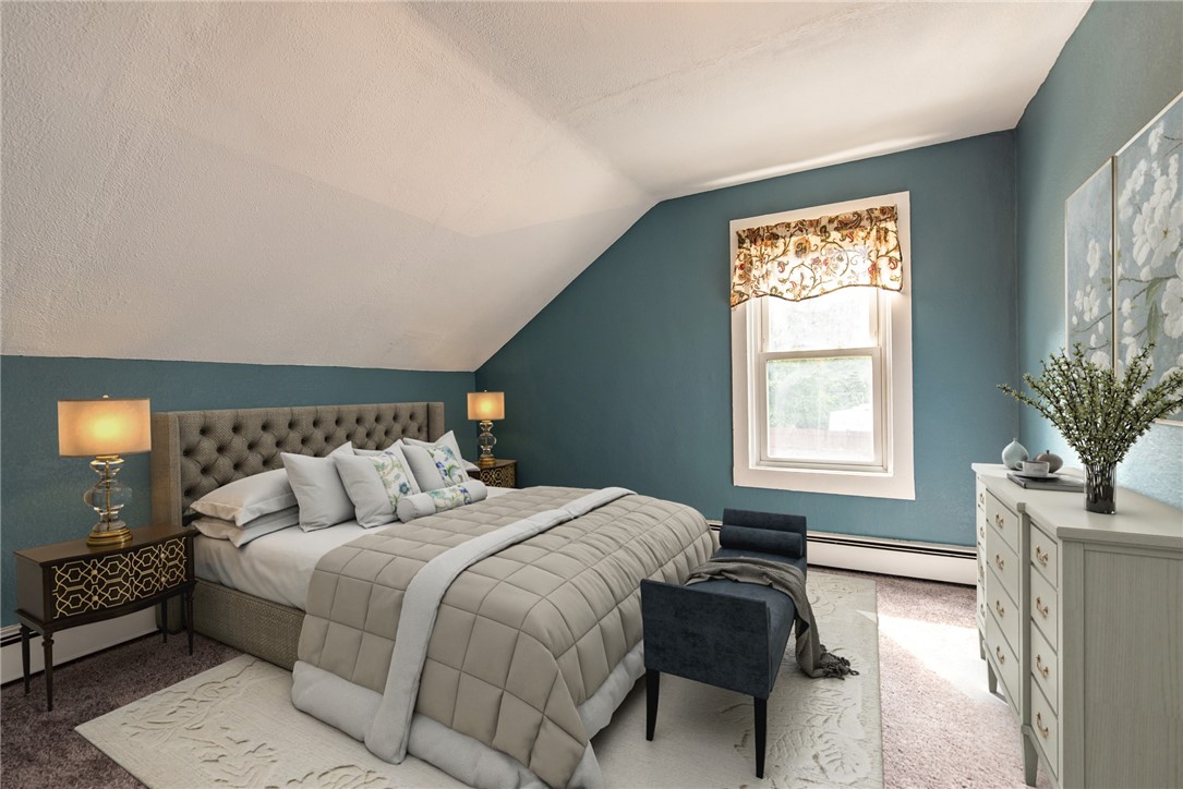 68 Northeast Street Woonsocket, RI 02895 - Photo 13 of 49 Bedroom #2 2nd floor
Virtually Staged Photo