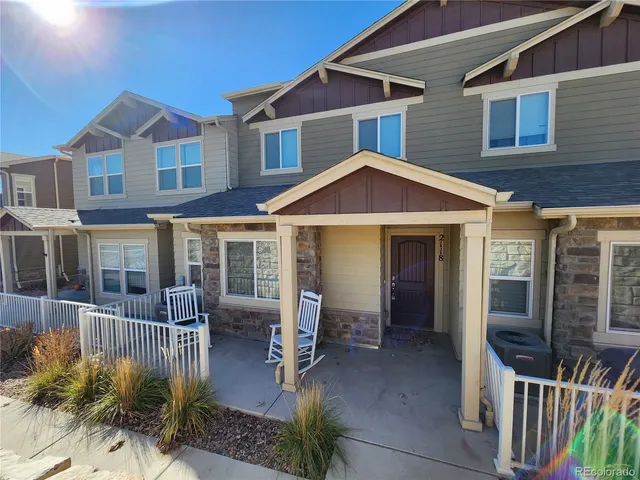 a front view of a house with balcony