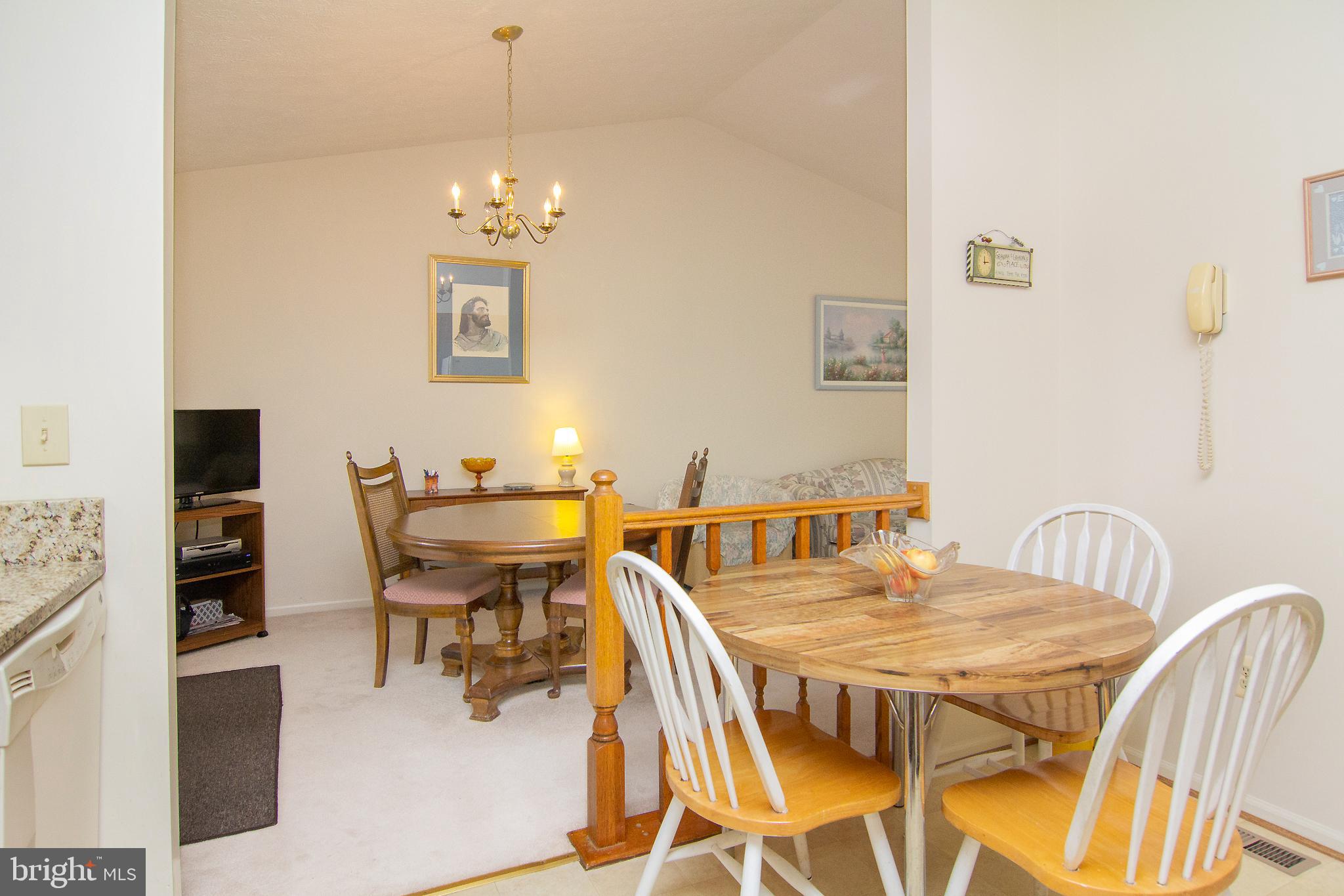 6683 Slacks Road Eldersburg, MD 21784 - Photo 7 of 37 Dining room w/cathedral ceilings