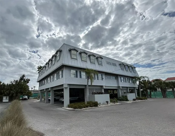 a large building with glass windows