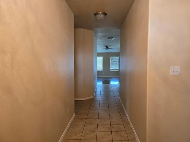 a view of empty room