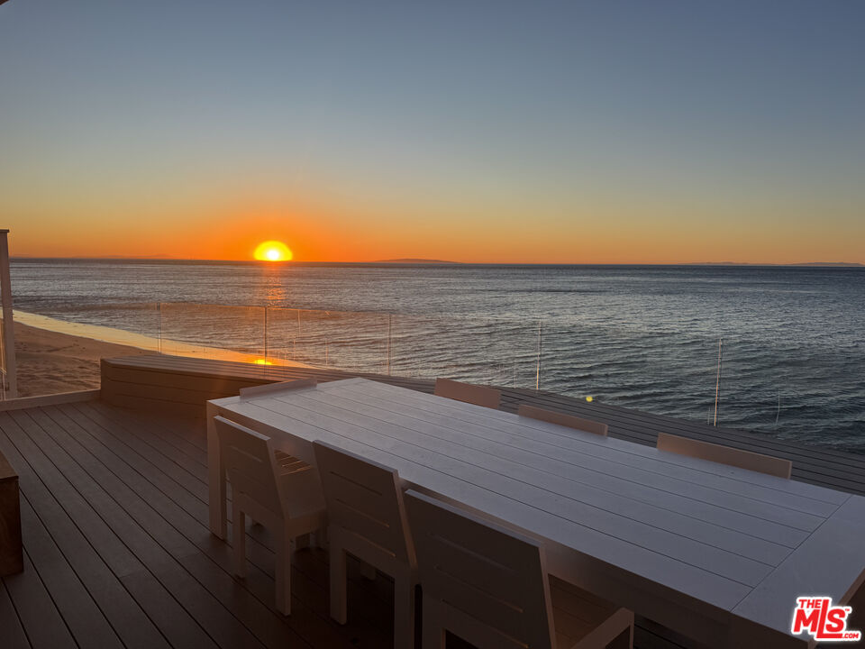 27212 Escondido Beach Road Malibu, CA 90265 - Photo 32 of 35 a view of an ocean from a balcony