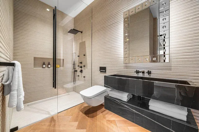 a view of a building with a street