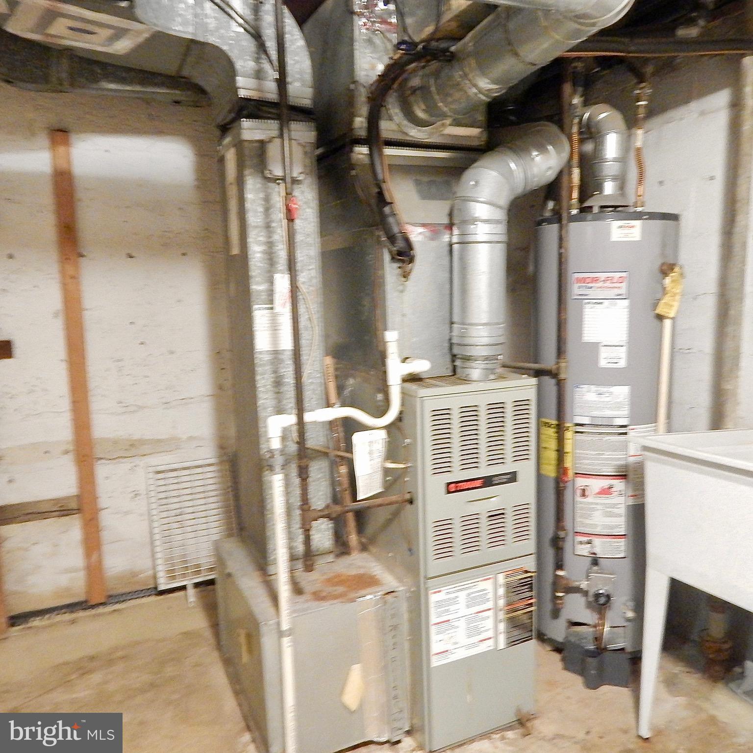 7229 East Forest Road Landover, MD 20785 - Photo 14 of 18 Interior (General) Gas Furnace and water heater
