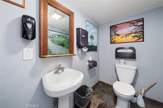 front view of a house with a garden