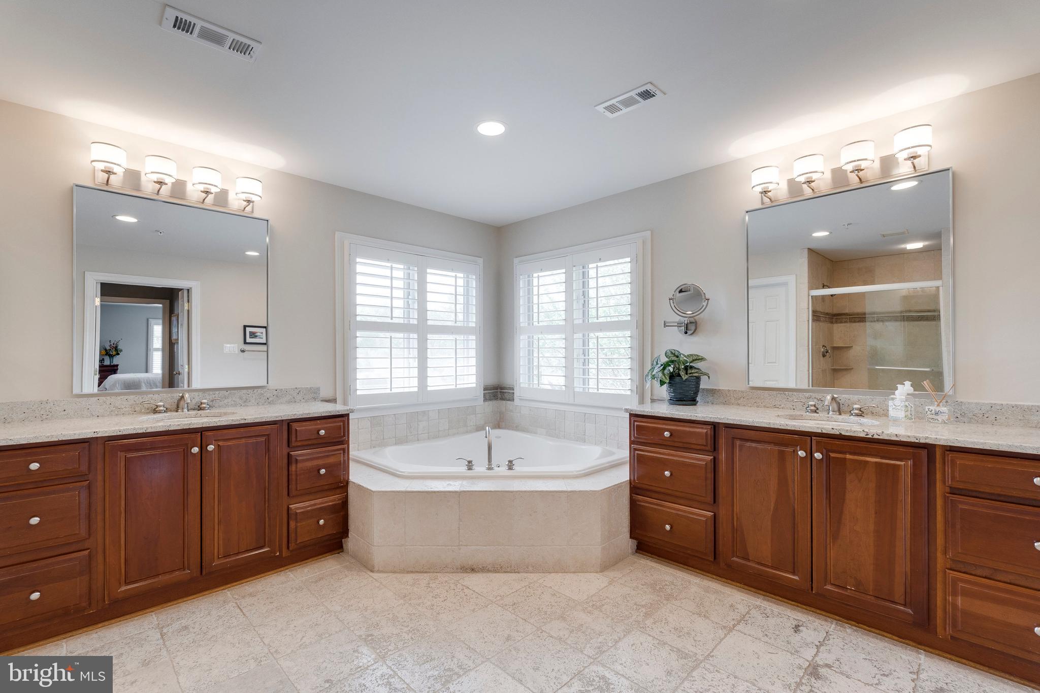8502 Rayburn Road Bethesda, MD 20817 - Photo 24 of 49 a large spacious bathroom with a large tub and sink