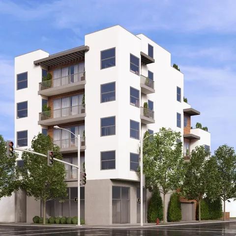 a view of a large building