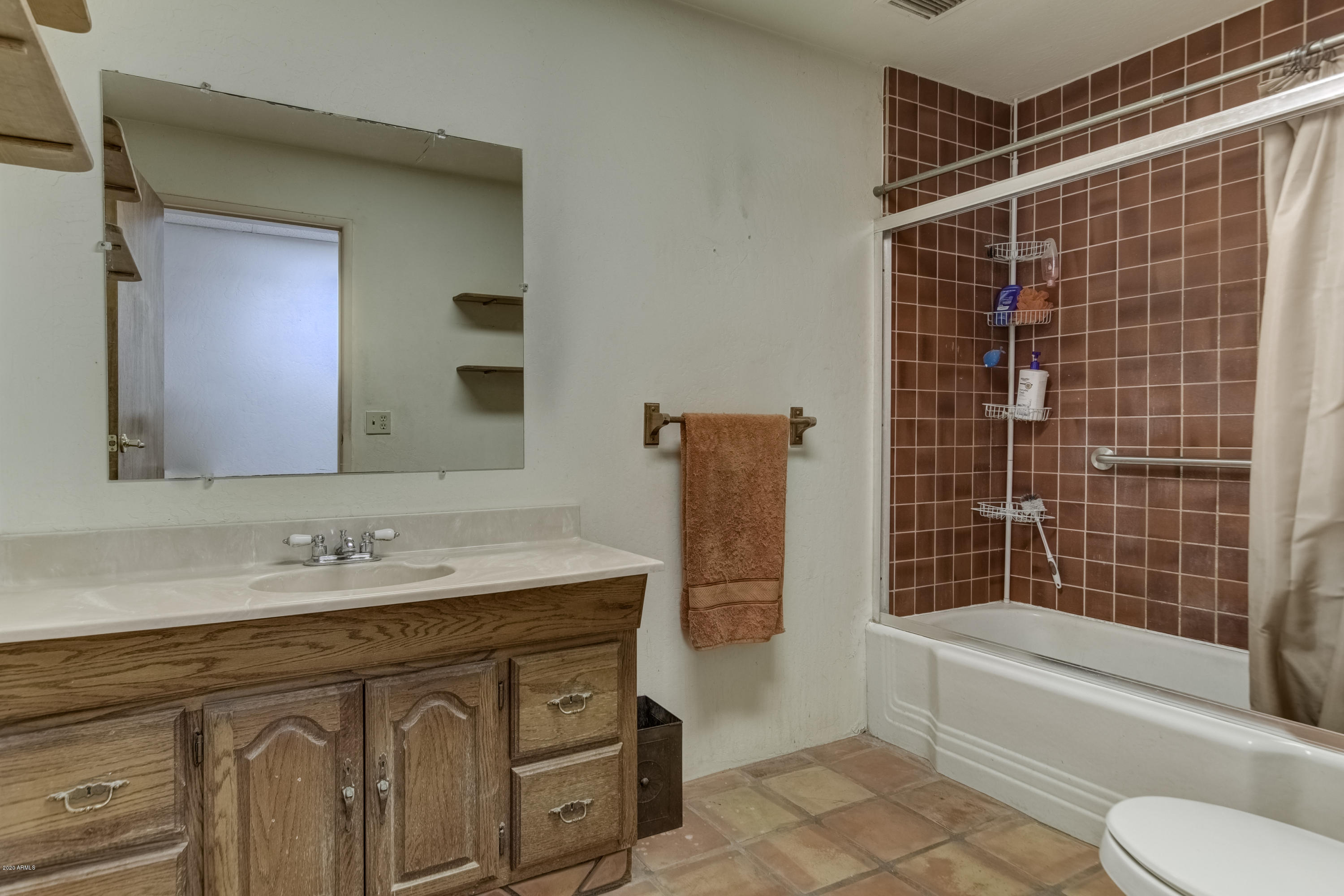 667 South Opal Road Maricopa, AZ 85139 - Photo 5 of 42 a bathroom with a sink toilet and shower