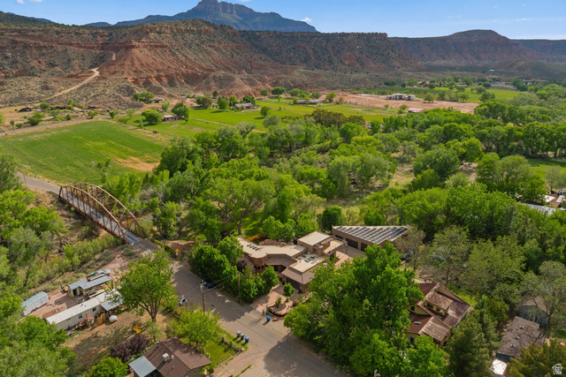 98 Bridge Road Rockville, UT 84763 - Photo 71 of 75 Aerial View – Property & Surrounding Landscape