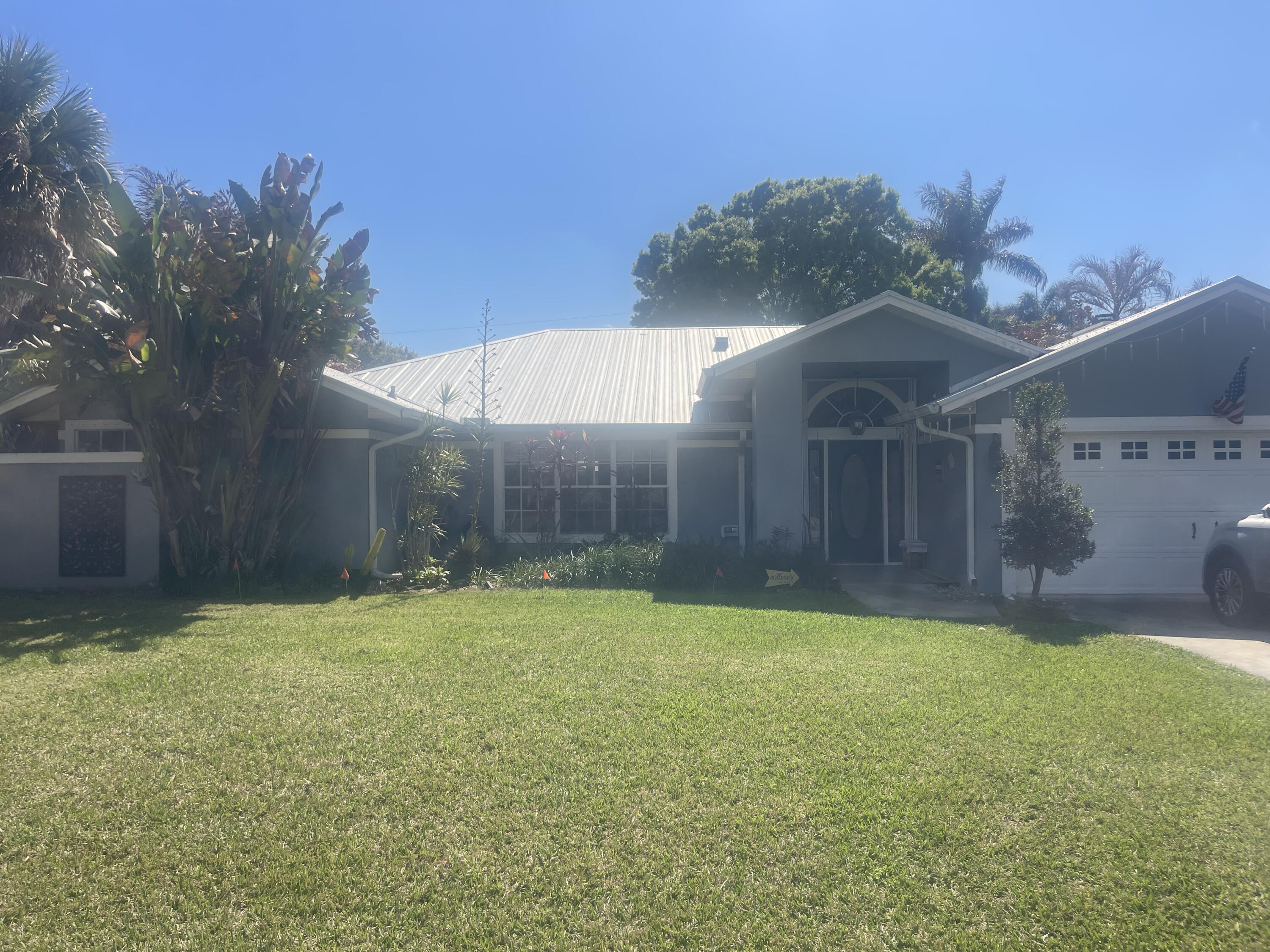 Front of the house