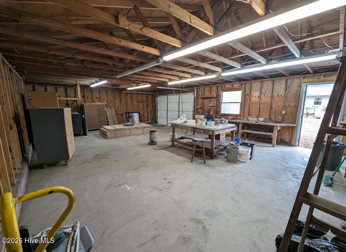1335 North Ridge Street Southern Pines, NC 28387 - Photo 18 of 19 Inside Workshop/garage