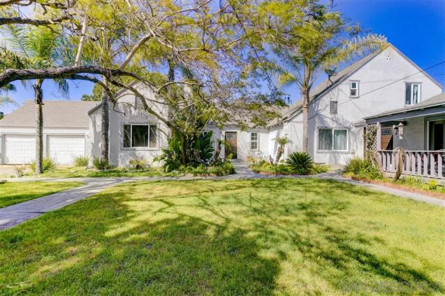 a view of a house with swimming pool