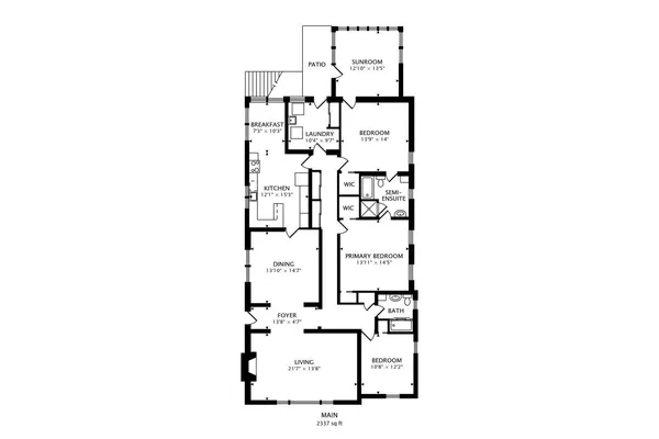 a picture of floor plan