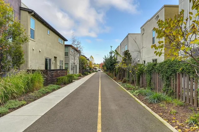 a house view with a outdoor space