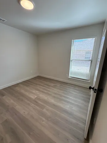 wooden floor in an empty room