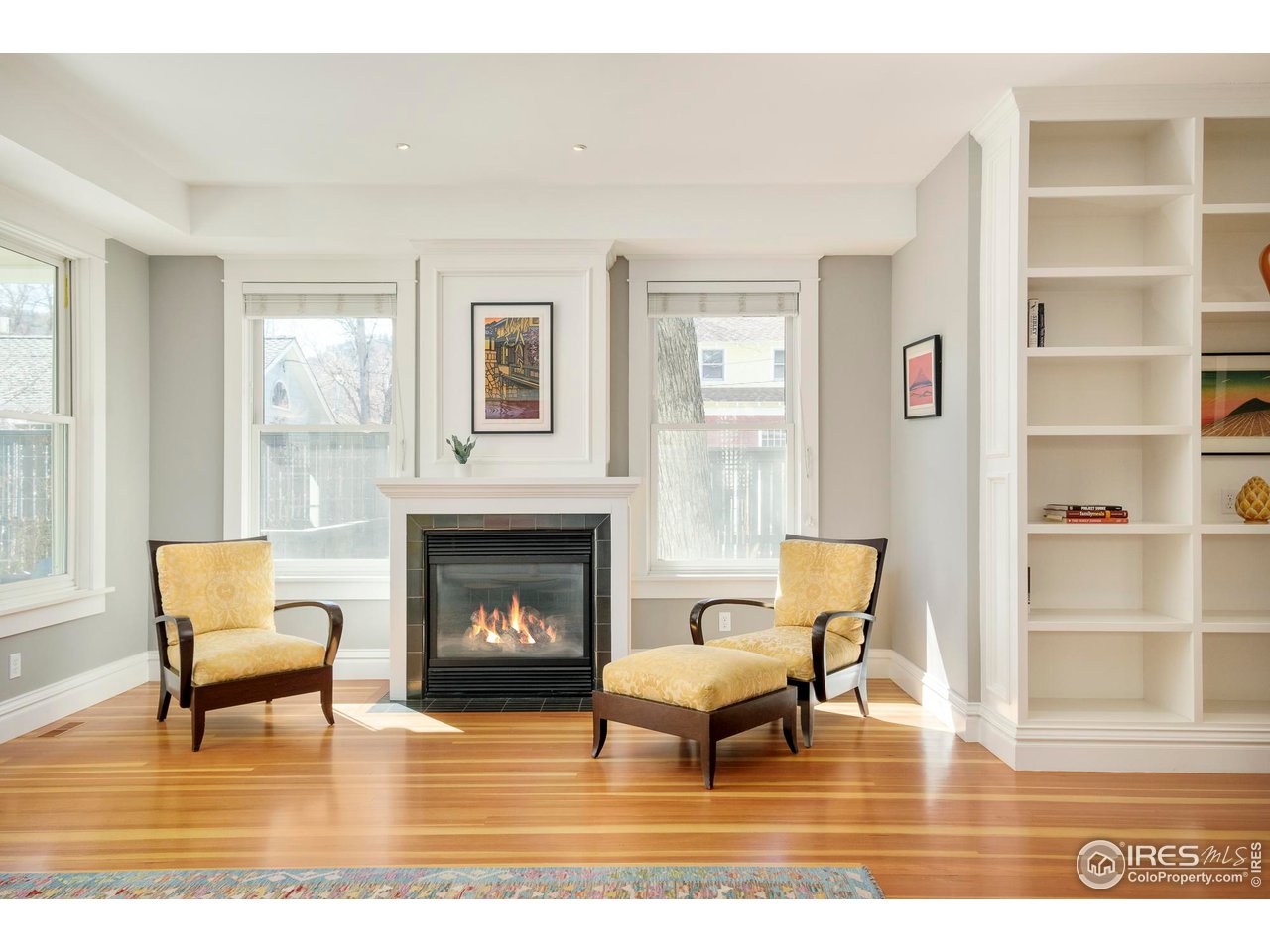 720 Mapleton Avenue Boulder, CO 80302 - Photo 15 of 40 ...plus a lovely reading nook with gas fireplace.