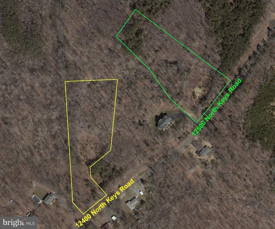 12400 North Keys Road Brandywine, MD 20613 - Photo 1 of 1 Aerial photo of both 12400 and 12500 North Keys