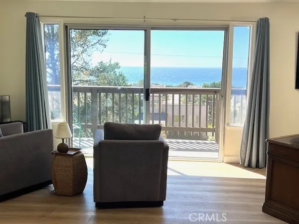 a view of city from balcony