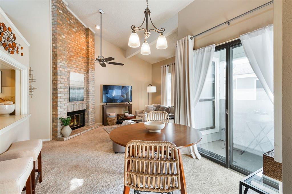 17490 Meandering Way, Unit 804 Dallas, TX 75252 - Photo 9 of 33 a view of a livingroom with furniture and window