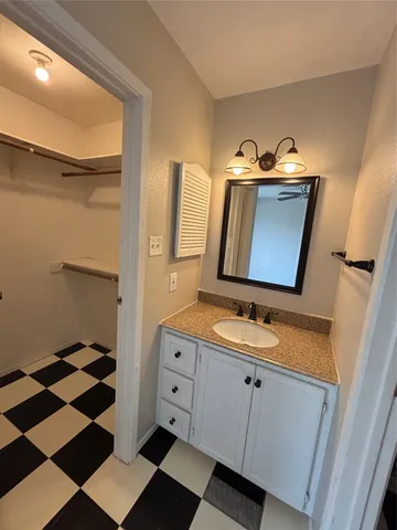 a view of a car park