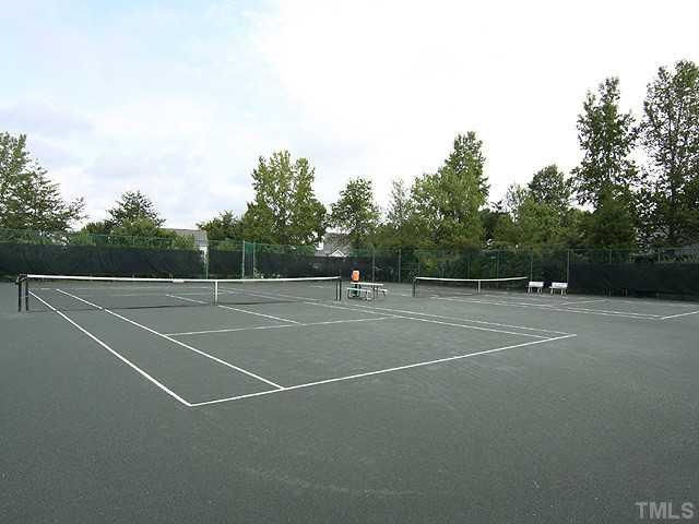 106 Cedar Elm Road Durham, NC 27713 - Photo 20 of 23 a view of a tennis court