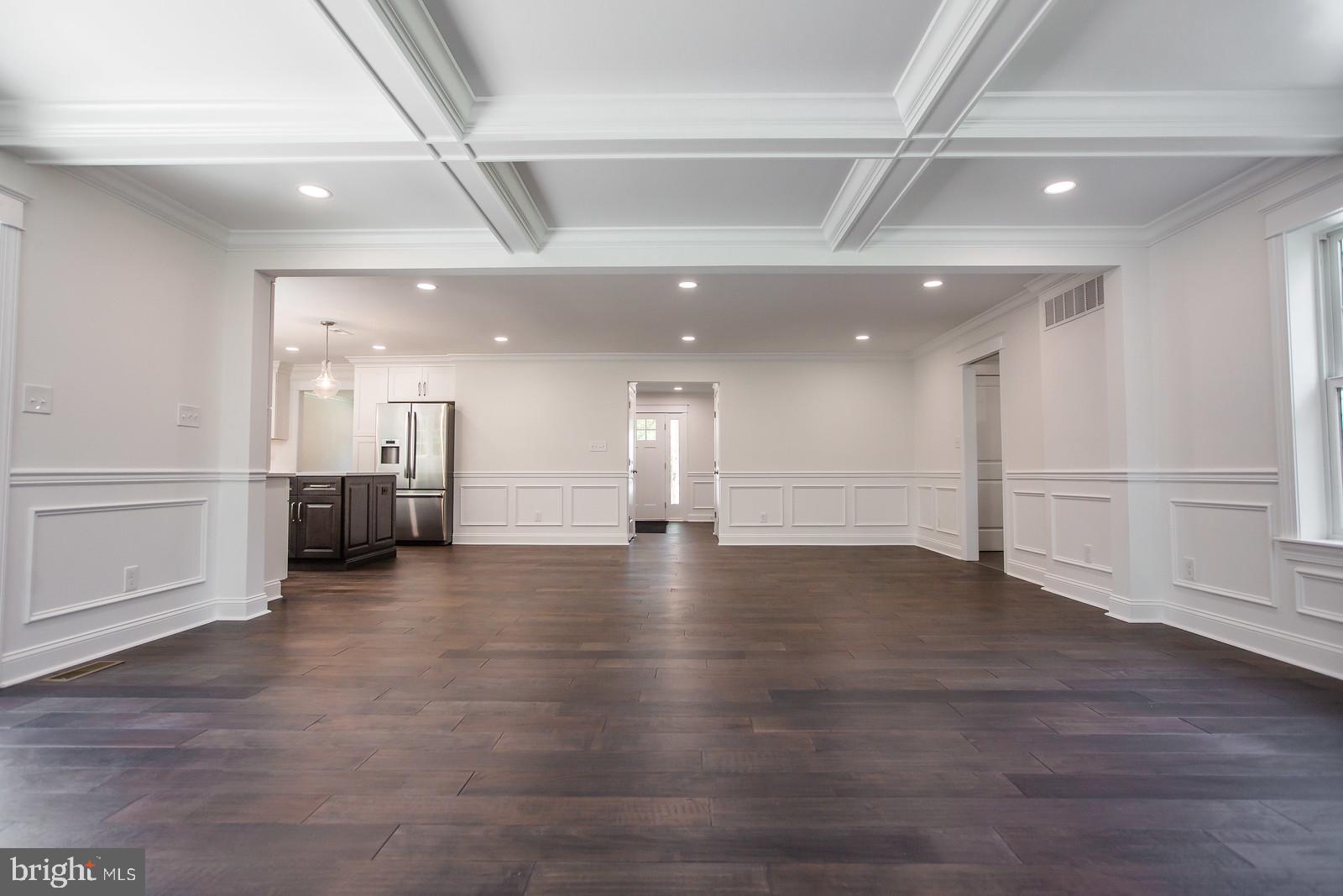 416 Coles Mill Road Haddonfield, NJ 08033 - Photo 18 of 57 Coffered Ceiling, Great Room, Breakfast area