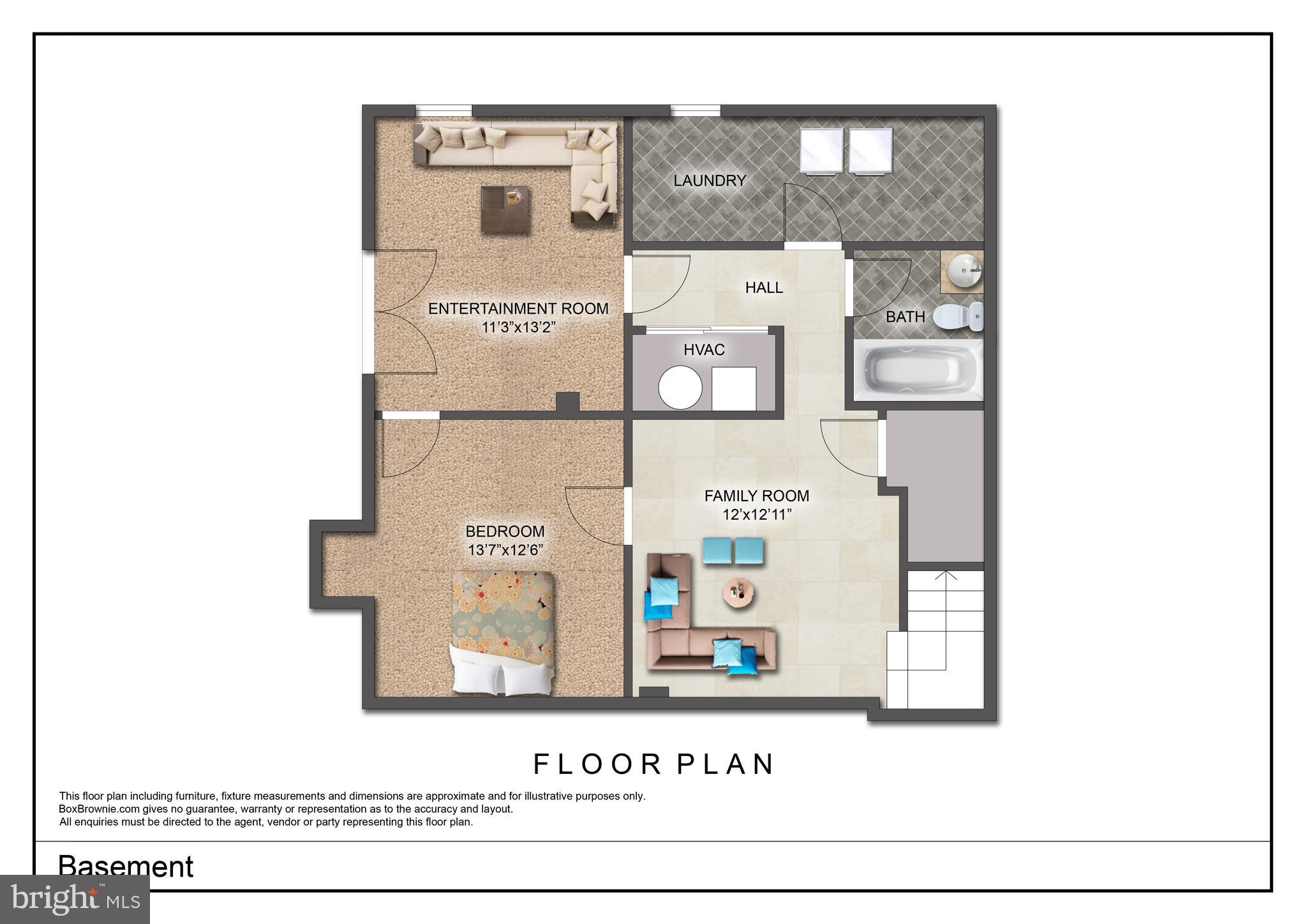 35340 Scotland Heights Road Round Hill, VA 20141 - Photo 15 of 17 Floor Plan - Basement