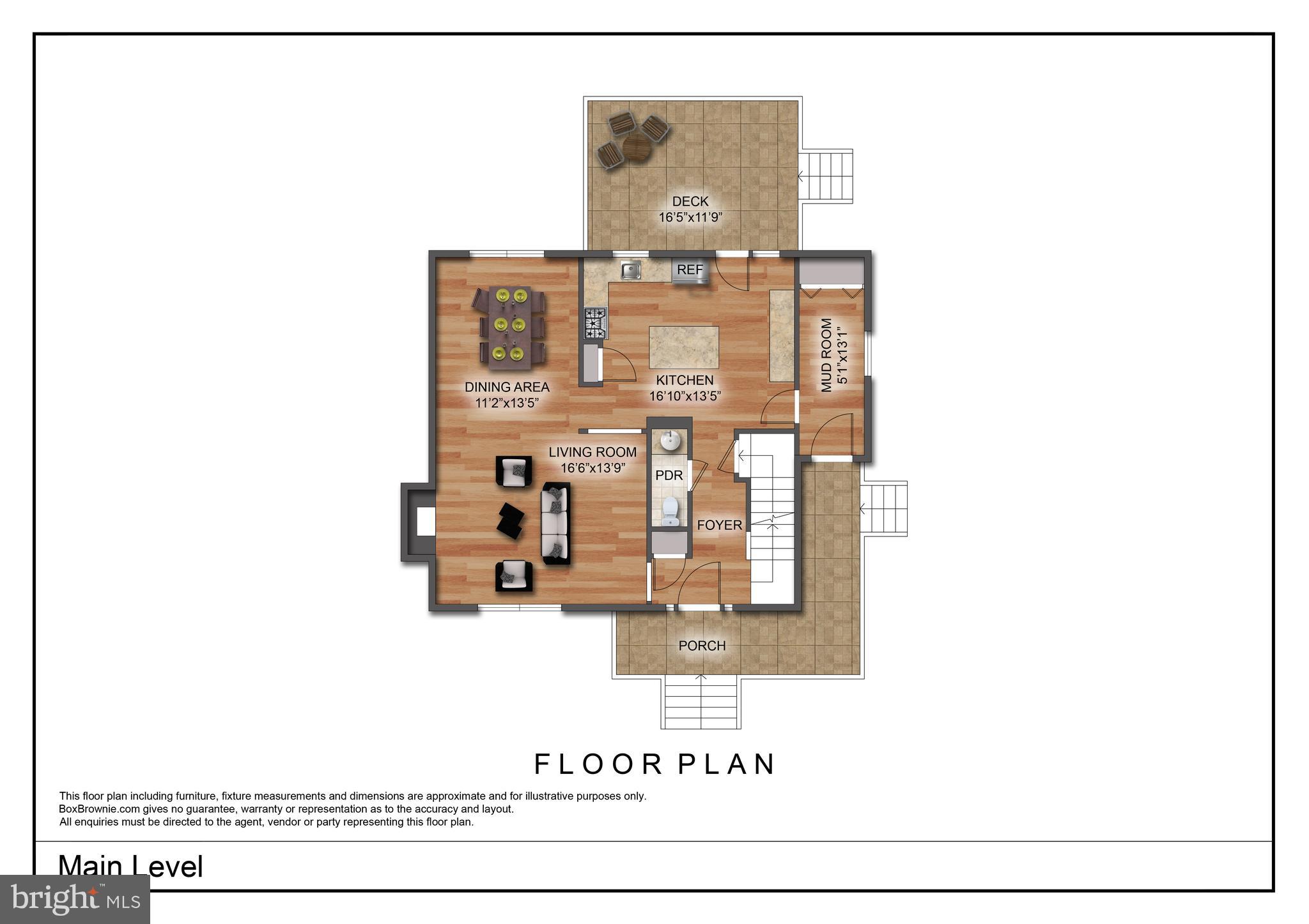 35340 Scotland Heights Road Round Hill, VA 20141 - Photo 16 of 17 Floor Plan - Main Level