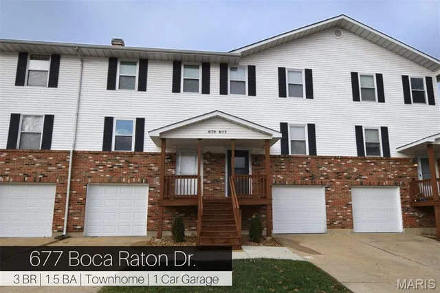 $399,900 | 677 Boca Raton Drive, Unit H, St. Peters, MO 63376