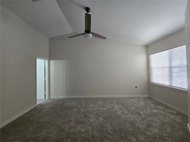 a view of a hallway with a sink