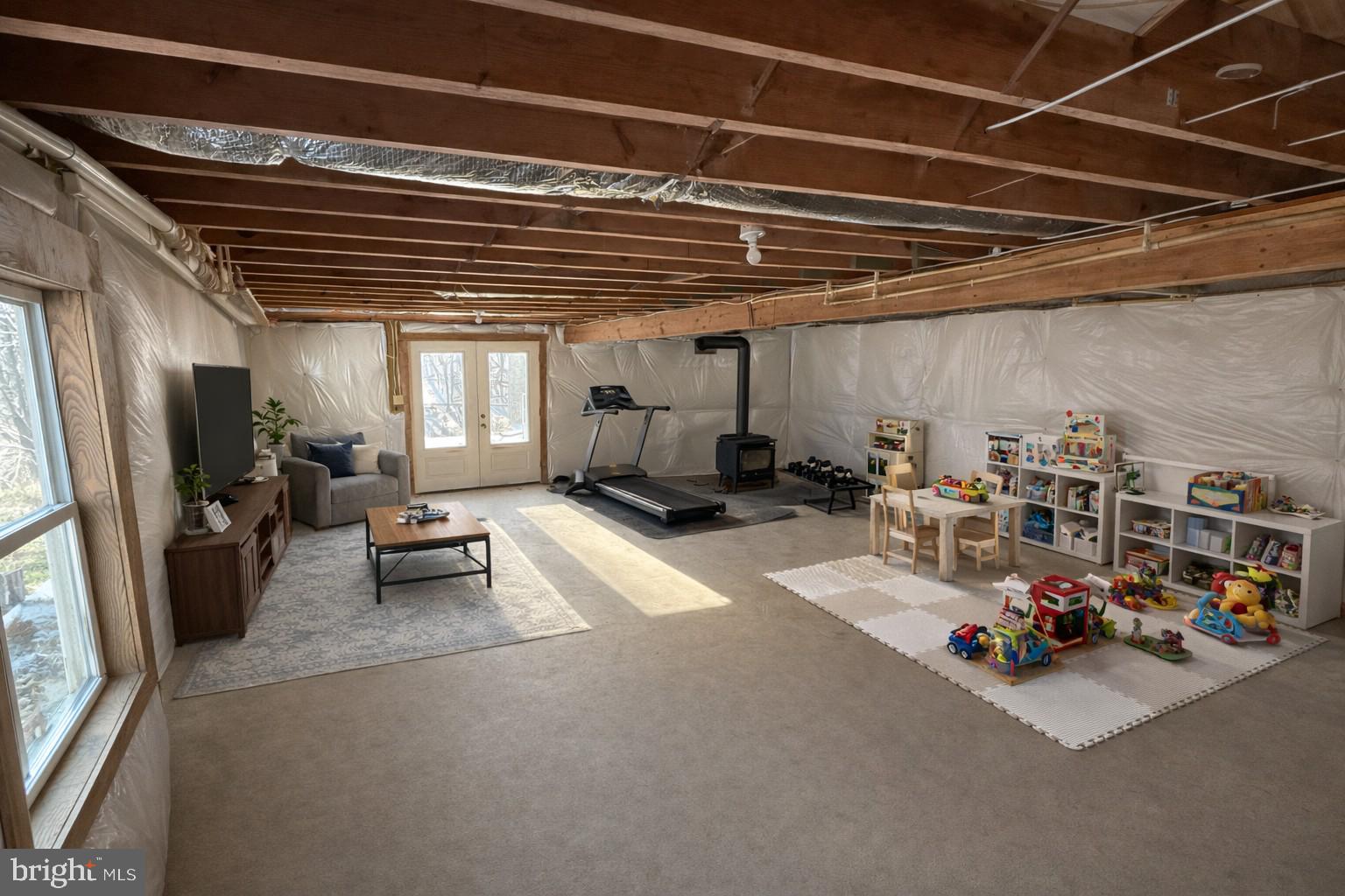 126 Mill Hill Road Huntly, VA 22640 - Photo 11 of 12 Unfinished basement for future living space.