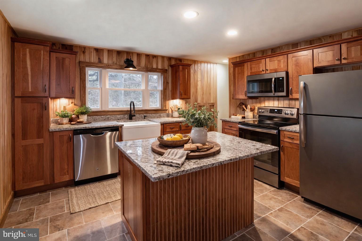 126 Mill Hill Road Huntly, VA 22640 - Photo 4 of 12 Rustic kitchen with modern finishes.