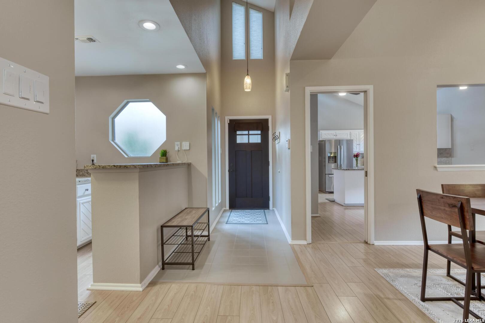 3154 Morning Trail San Antonio, TX 78247 - Photo 23 of 41 a view of a room with wooden floor and seating space