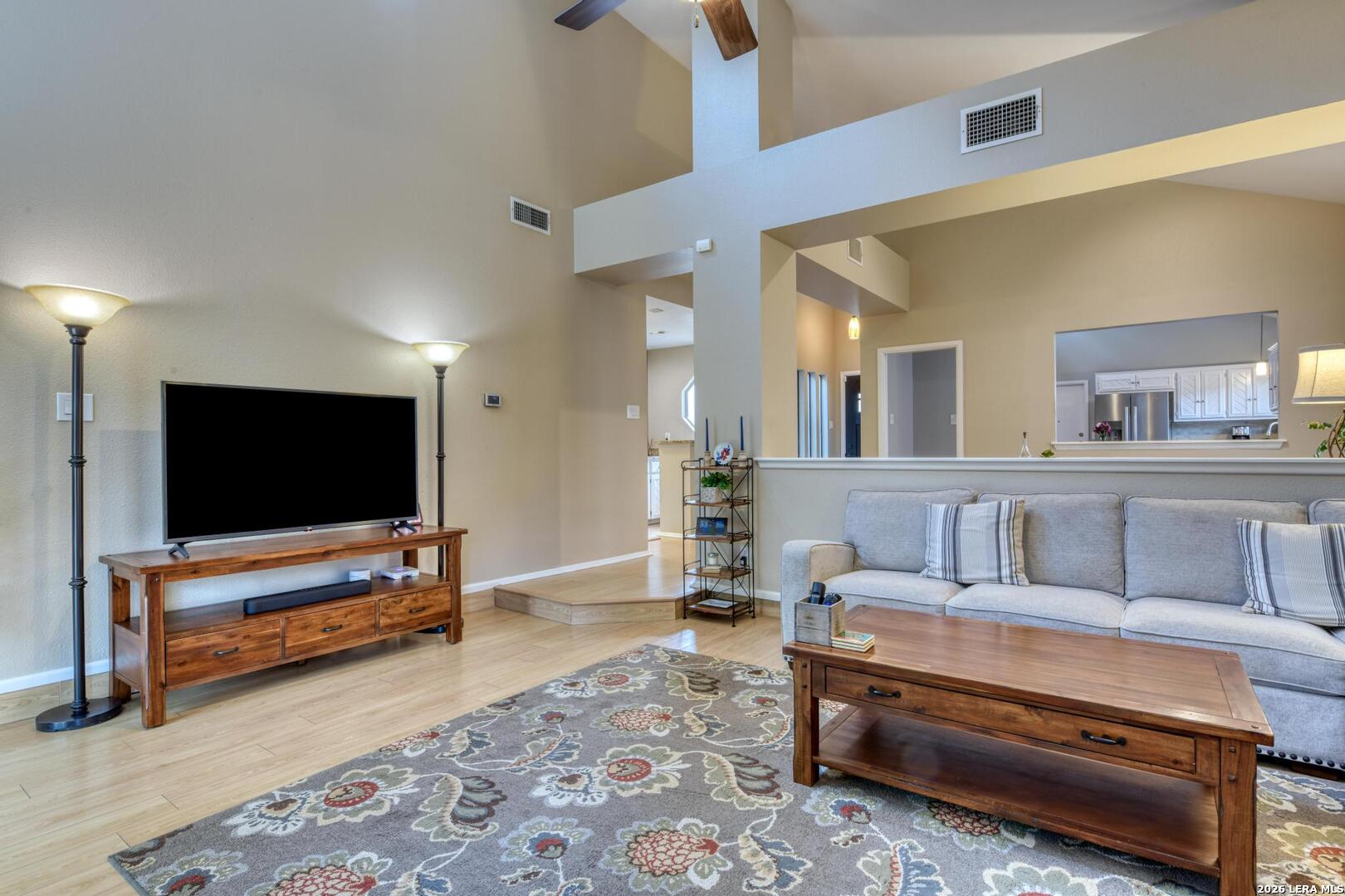 3154 Morning Trail San Antonio, TX 78247 - Photo 7 of 41 a living room with furniture and a flat screen tv
