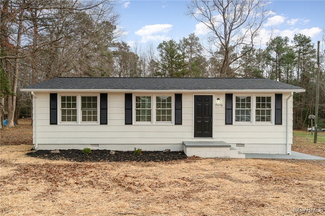 19256 Perimeter Road Milford, VA 22514 - Photo 1 of 29 View of ranch-style house