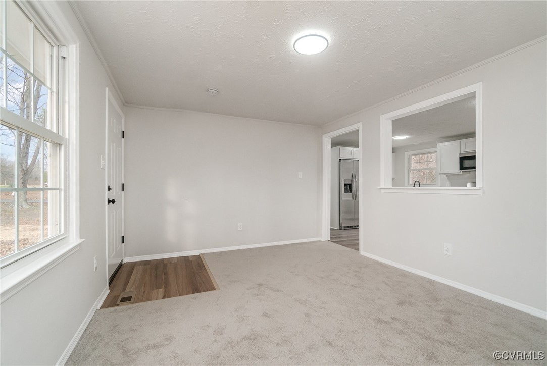 19256 Perimeter Road Milford, VA 22514 - Photo 3 of 29 Unfurnished room with carpet, a healthy amount of