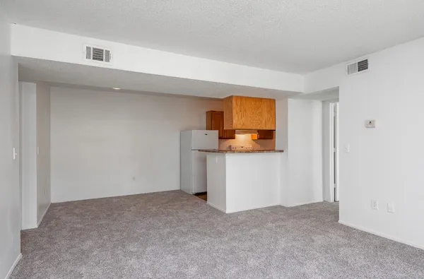 a view of kitchen with window
