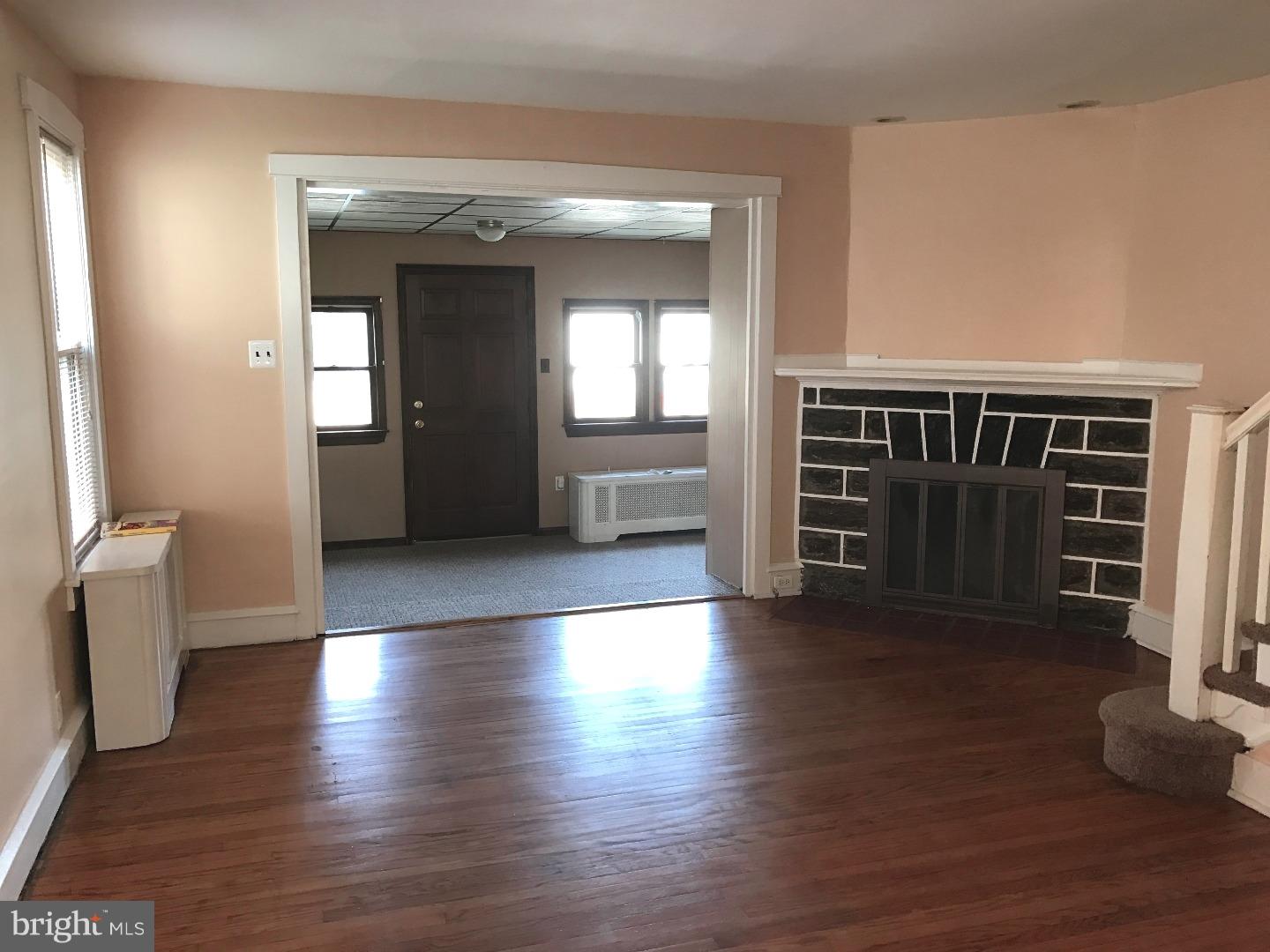 4110 Vernon Road Drexel Hill, PA 19026 - Photo 5 of 25 Fireplace