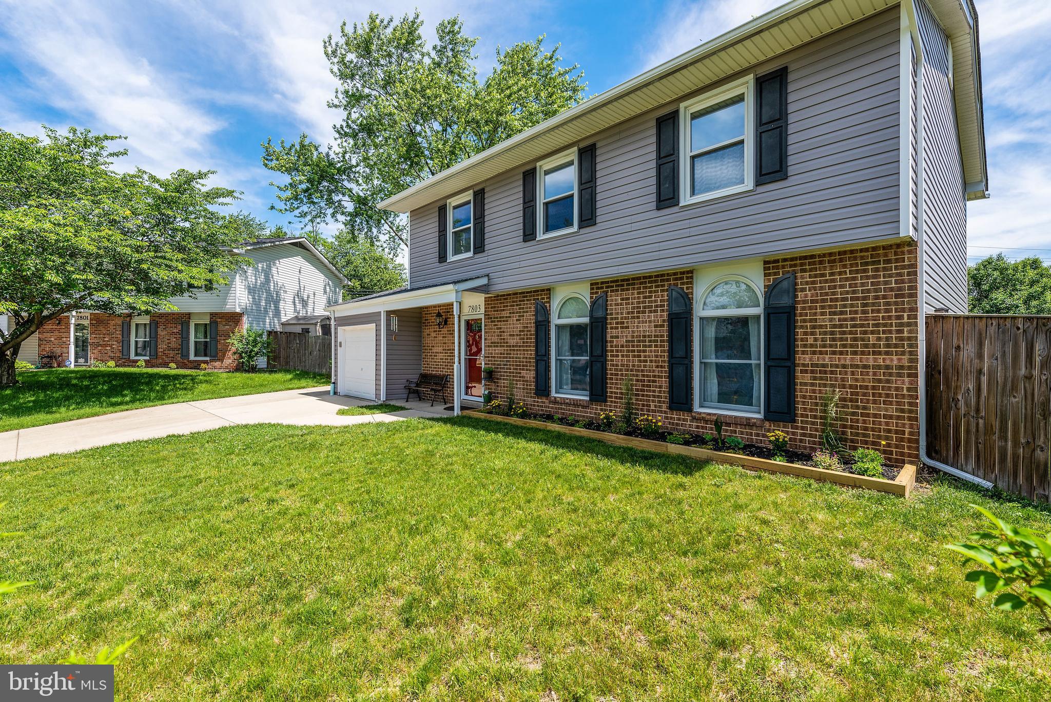 7803 Bastille Road Severn, MD 21144 - Photo 2 of 33 Large Fenced backyard.