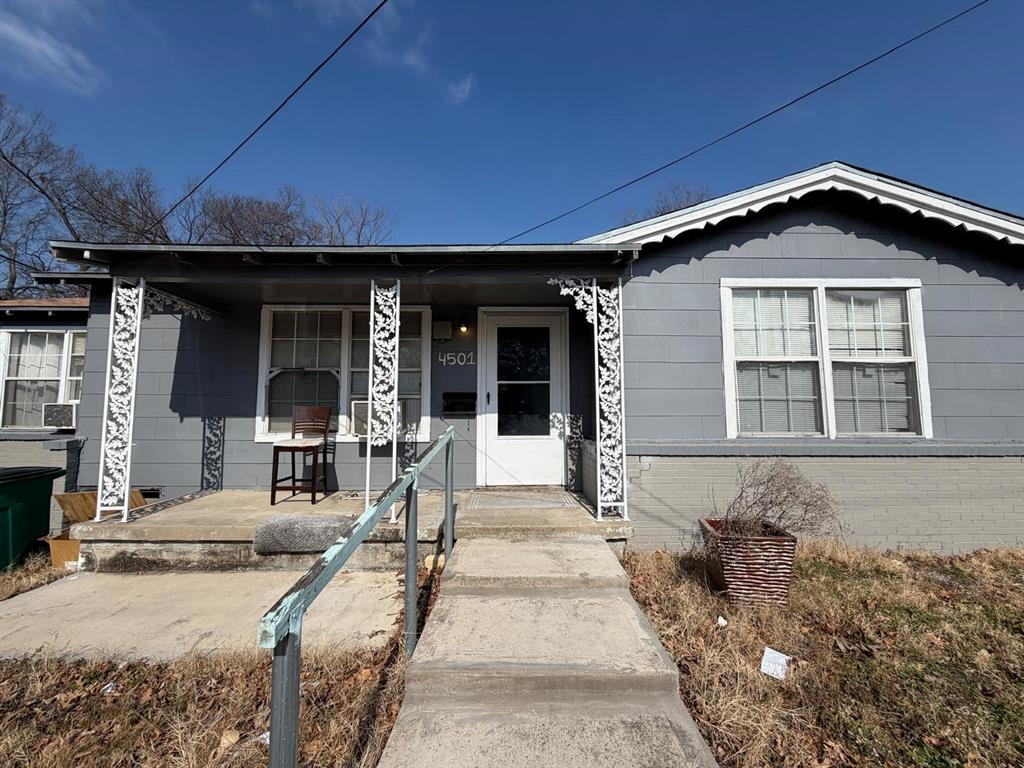 4501 Parrish Road Haltom City, TX 76117 - Photo 5 of 27 a front view of a house
