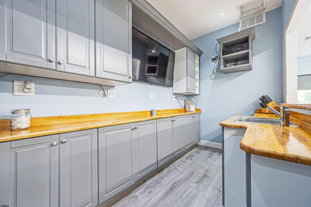 a view of a chairs and table in a room